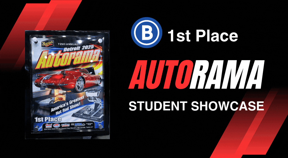 BCTC 1st place AutoRama plaque