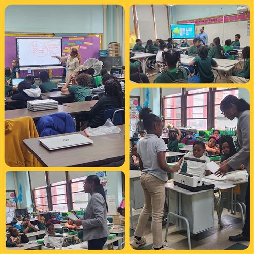 Students at Mann learn about college and career options from community guests on college and career day