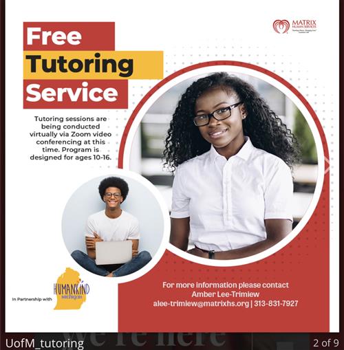 free tutoring services 