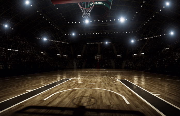  a basketball court
