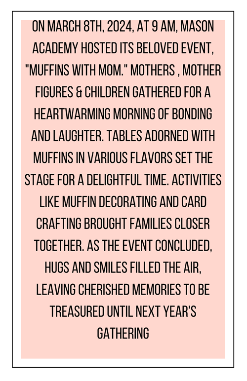 article text for muffins with