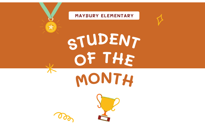 Student of the month and trophies