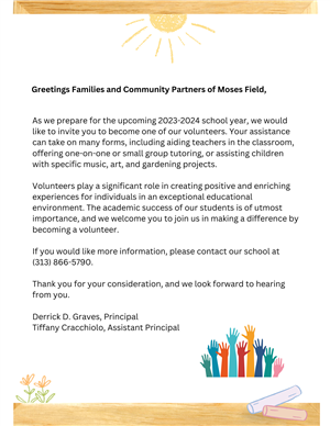 Volunteers Needed