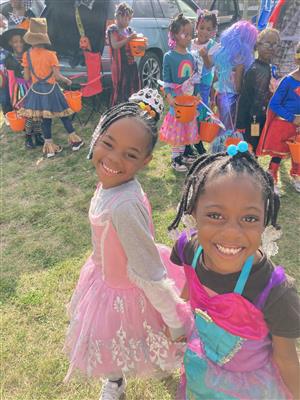 students smiling