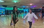 two students skating