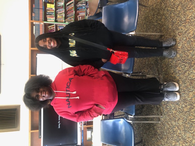  Winner and runner up for Nichols Spelling Bee