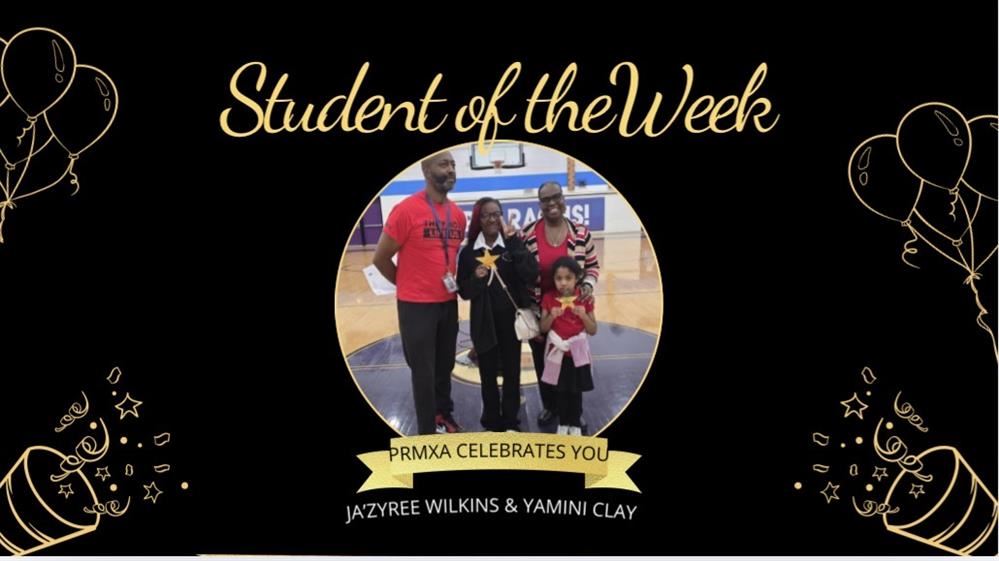 Dean of students, Ja’Zyree Wilkins, Yamini Clay and AP   