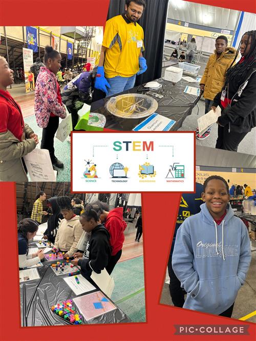 Scholars exploring S.T.E.M. 