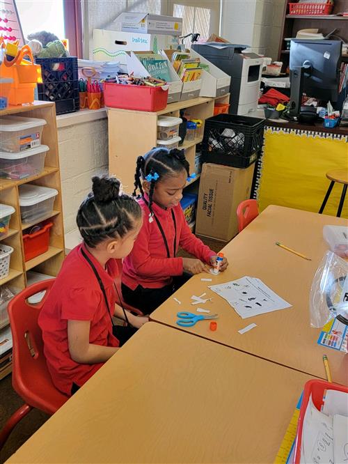 Scholars working together 