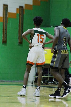 Basketball player standing 