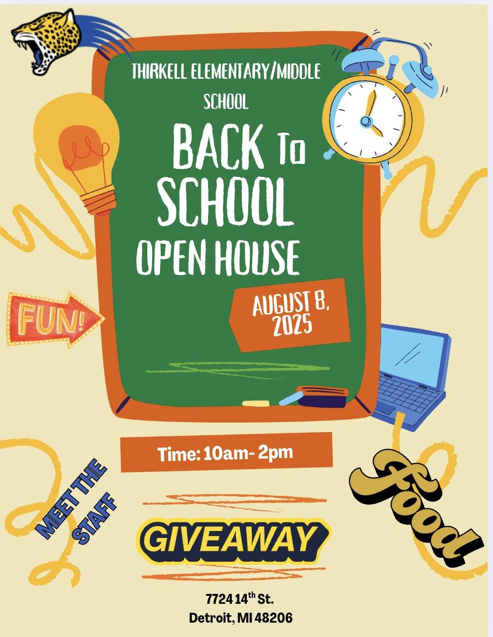  Back to school flyer 