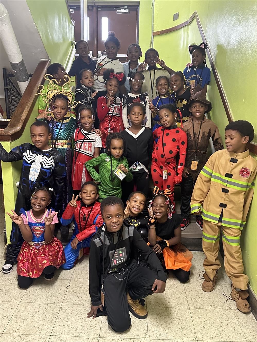  kids in their costume