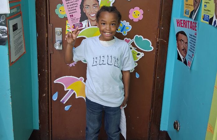  Student Carter Posing.