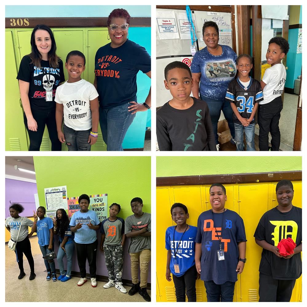  Some of our 4th, middle schoolers and ESE students & staff