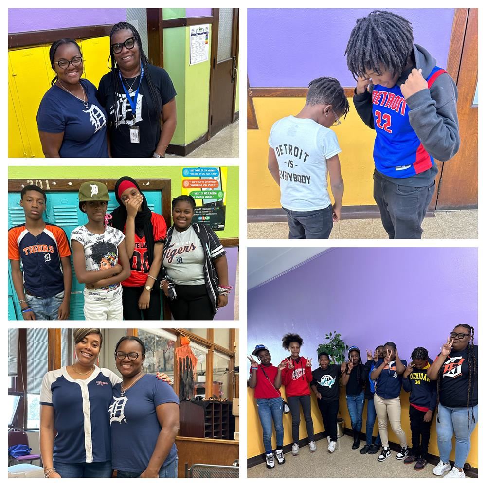  Middle schoolers & staff 