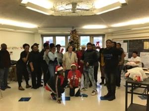 Students and staff 