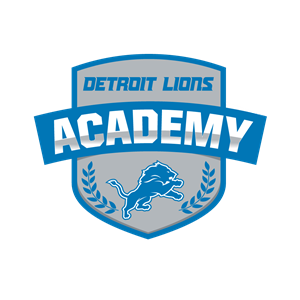 Detroit Lions Academy logo 