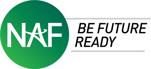 NAF in green circle