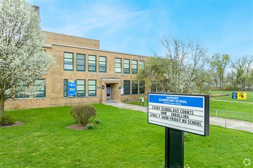 front of school 
