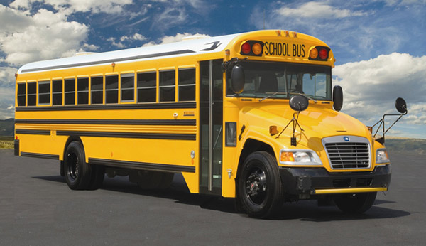A picture of a school bus