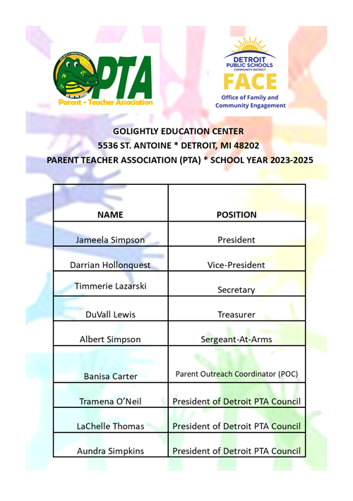 GEC PTA 2024-25
