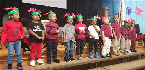 Preschool Singing Rudolph The Red Nosed Reindeer 
