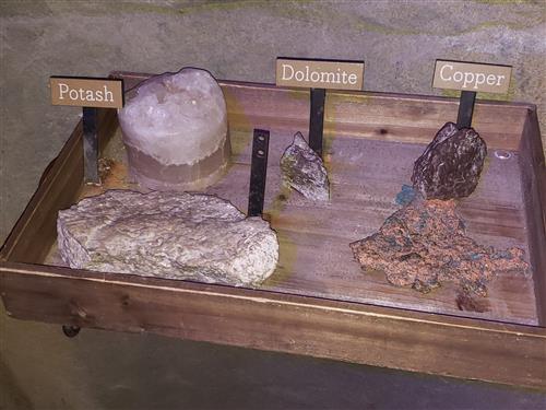 different types of mineral 