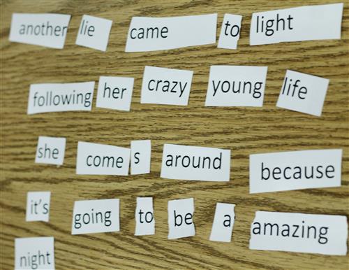 Magnetic Poetry 
