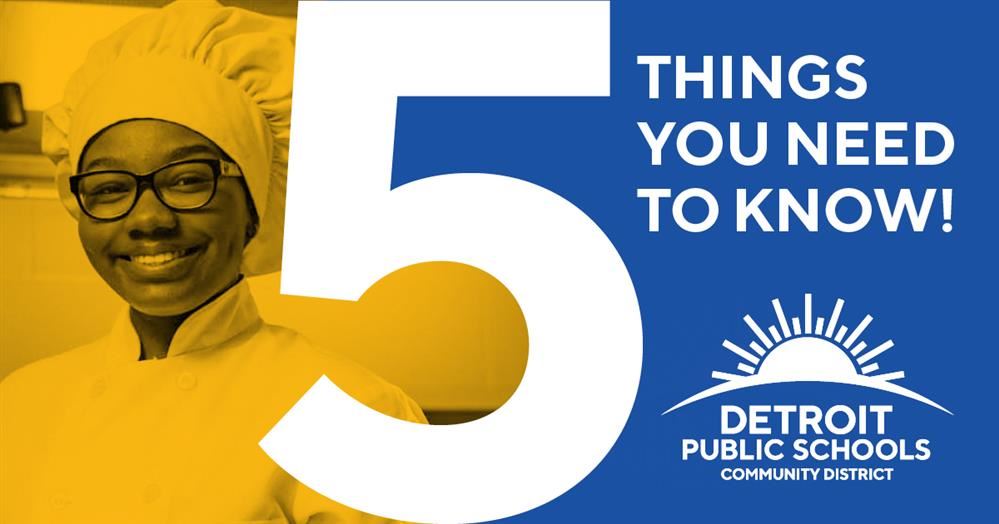  Five Things You Need to Know