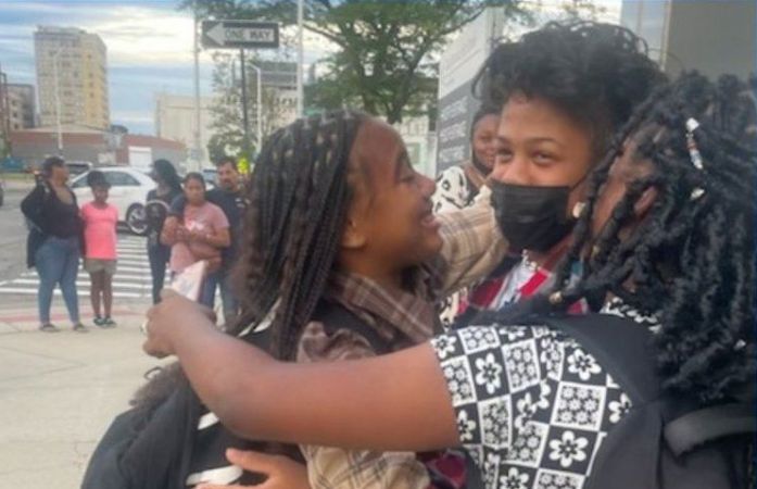   Cass Tech Hugging 