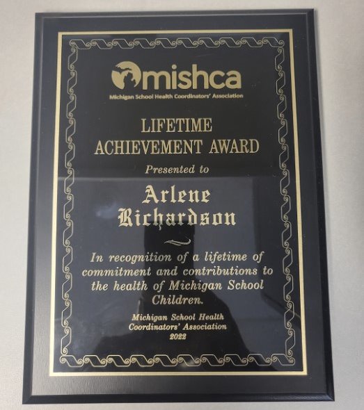  Arlene Richardson award