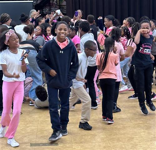 Pink dance