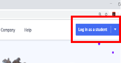 Screenshot of Clever Login for students 