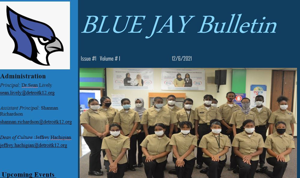  Front of Blue Jay Bulletin