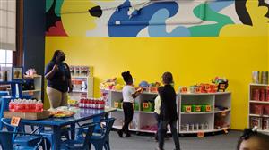 Student shop at the PBIS store