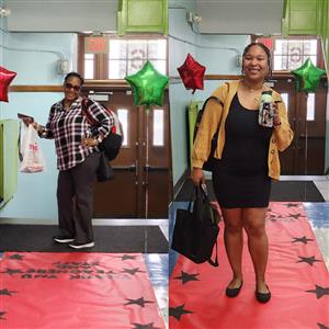 Staff members on the Red Carpet 4