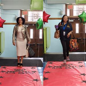 Staff members on the Red Carpet 6
