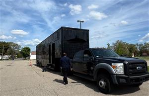 big bowling truck