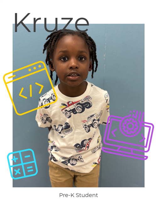  Kruze a Pre-K Student.