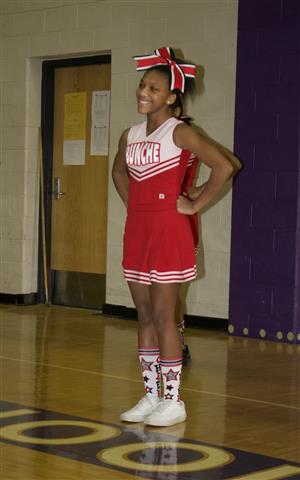 Cheerleading standing