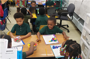 first grade students 