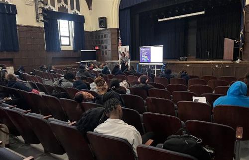 The assembly with Judge Braxton