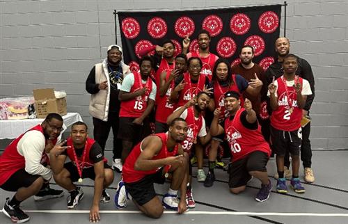 both boys basketball teams and coaches