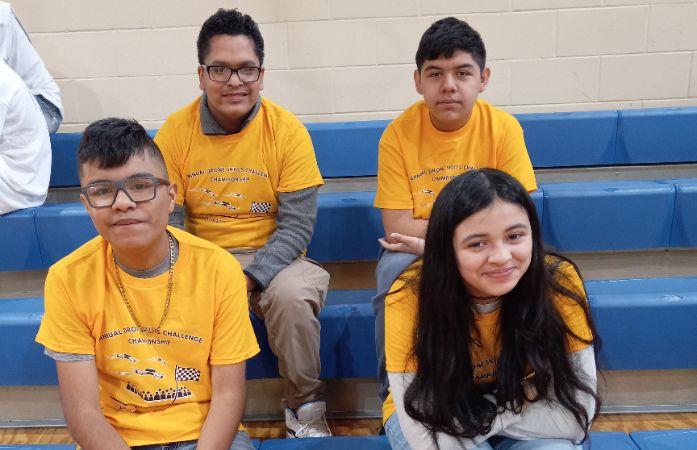  students in the drones team