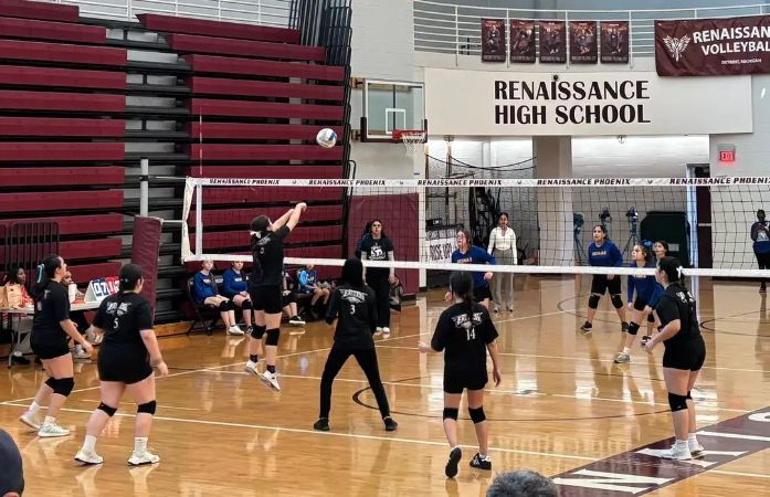  volleyball game