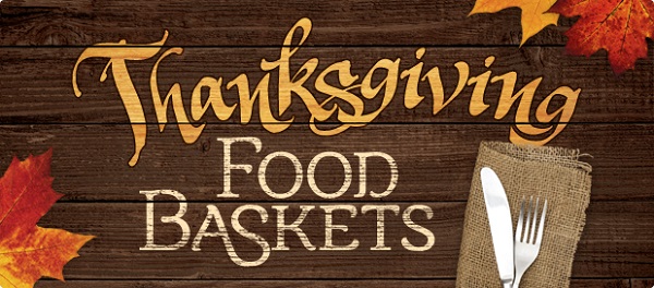 Thanksgiving Dinner Basket Give Away