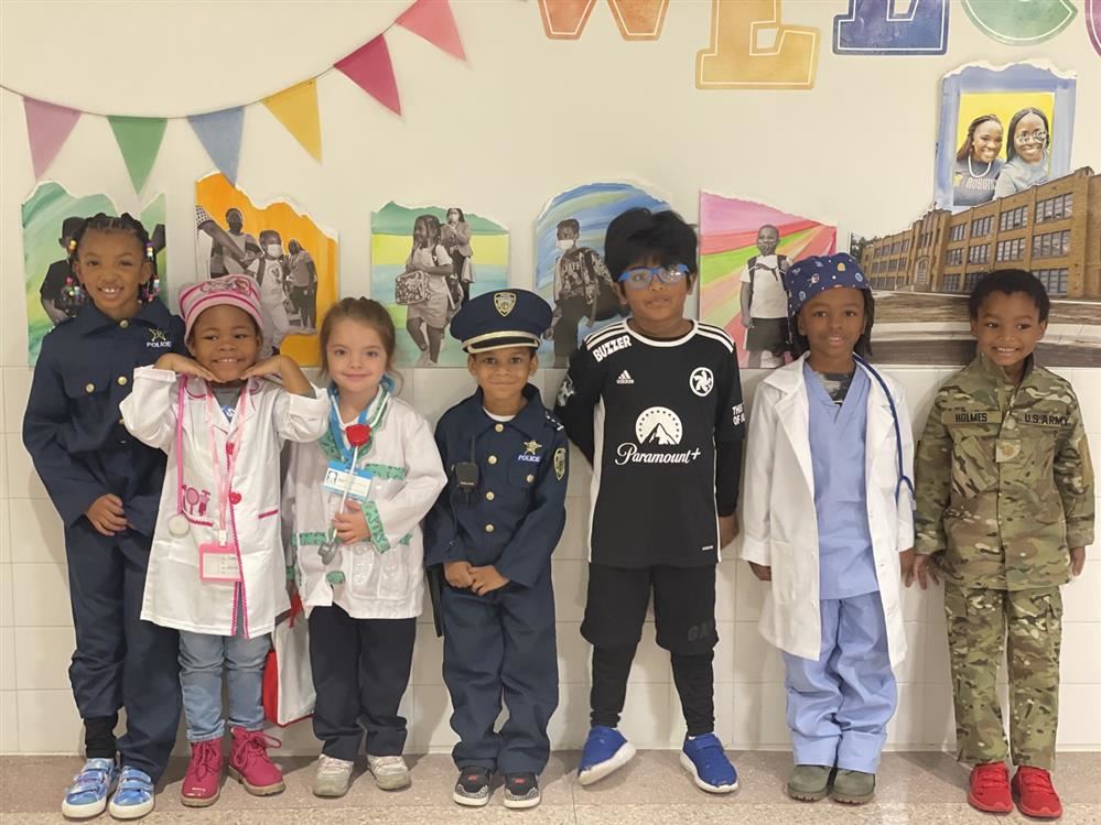  The Elementary School at Marygrove Students for "My Future-Self" day!