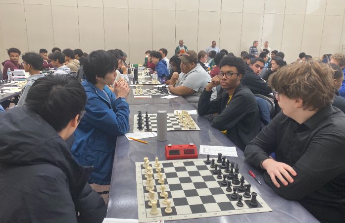  students playing chess