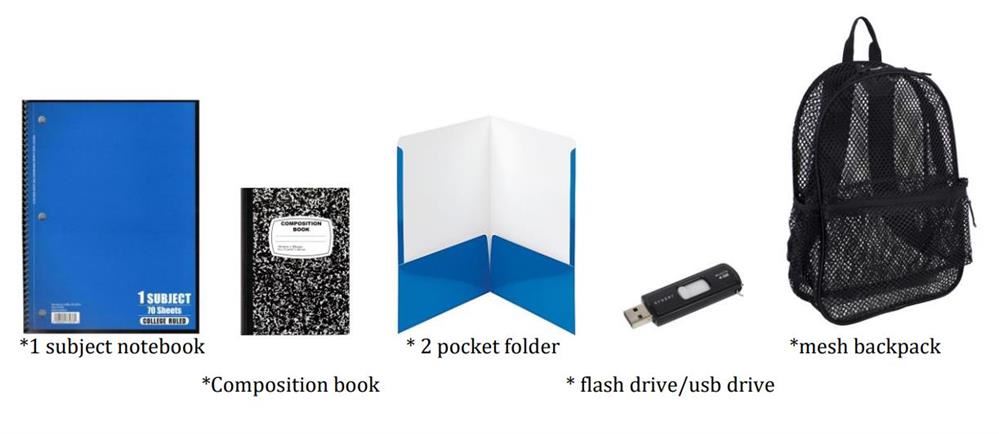 school supply examples