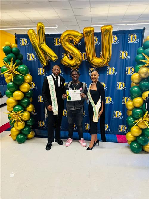 Kentucky State Visits Denby High School